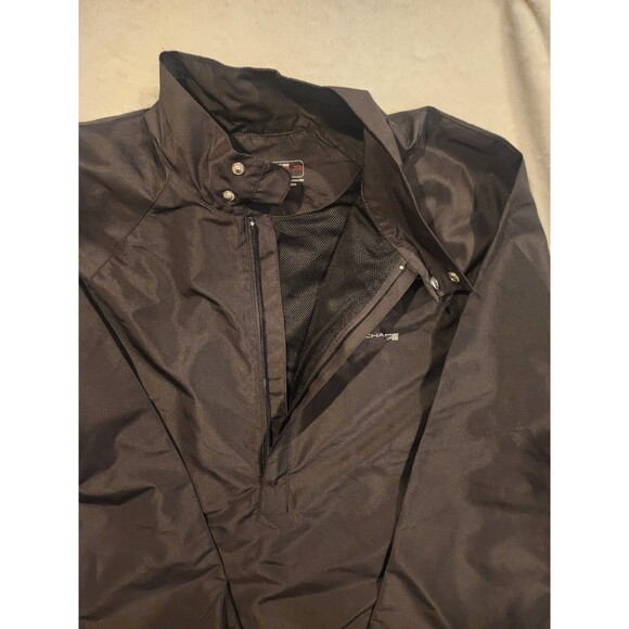 Chaps Golf 78 Jacket Mens XL Black Pullover Stay Dry Windbreaker 1/2 Zip - Picture 2 of 6